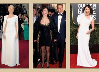 ‘You frequently have to sew them into the dress’: secrets of the Hollywood stylist