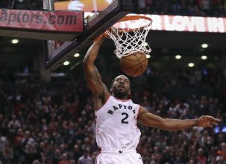 Leonard scores 25 points, Raptors beat DeRozan, Spurs