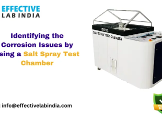 Identifying the Corrosion Issues by using a Salt Spray Chamber