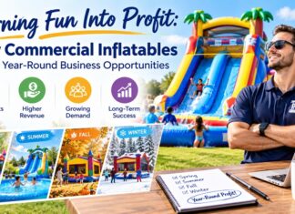 Turning Fun Into Profit: How Commercial Inflatables Create Year-Round Business Opportunities